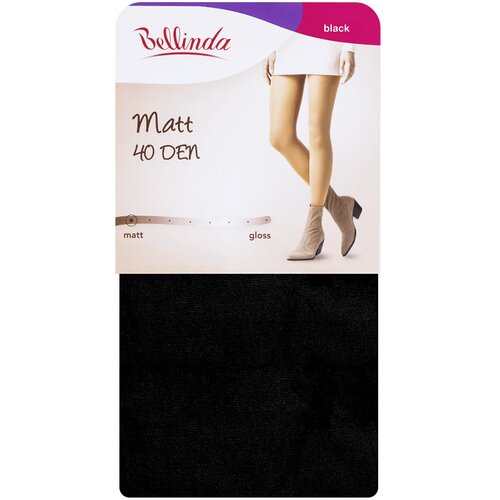 Bellinda Matt 40 denske hlačne nogavice - S/40 AMBER Slike