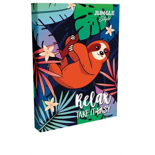 Moja knjižara OPTIMUM Sveska Trendy A4 TP Jungle Style dikto Cene