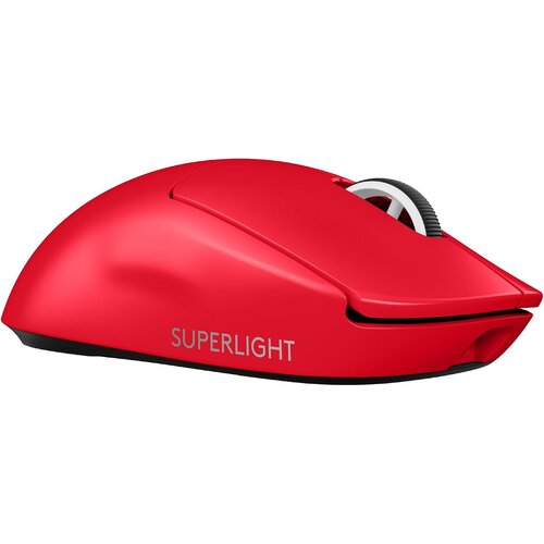 Logitech G Pro X Superlight 2 SE brezžična igralna mi&amp;scaron;ka rdeče barve Slike