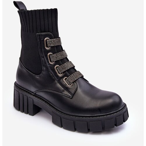 Kesi Shoes Workers with elastic upper Black Kasseis Cene