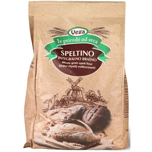 Vega spelitno integralno brašno, 500g Cene