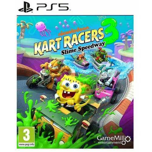 Gamemill Entertainment PS5 Nickelodeon Kart Racers 3: Slime Speedway Slike