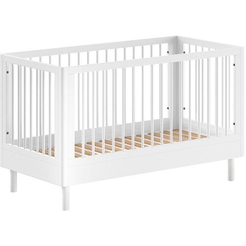 Vipack Bijeli dječji krevet od masivne bukve 70x140 cm Forrest &amp;ndash; Slike