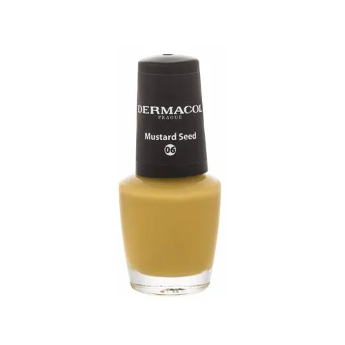 Dermacol nail polish mini autumn limited edition lak za nokte 5 ml nijansa 06 mustard seed