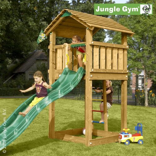 Jungle Gym B.V. Toranj za decu sa toboganom Cottage Cene