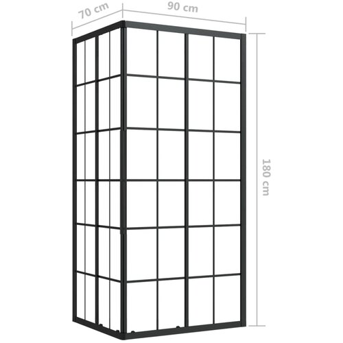  Tu&amp;scaron;-kabina ESG 90 x 70 x 180 cm Slike