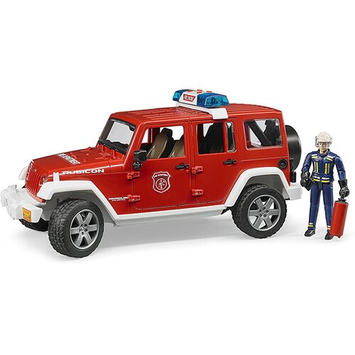 Bruder Džip Jeep Wrangler vatrogasni sa figurom 025281 Cene