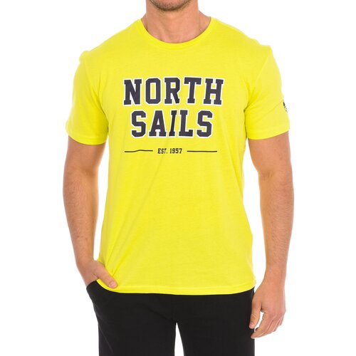 North Sails Majice s kratkimi rokavi 9024060-470 Rumena Cene