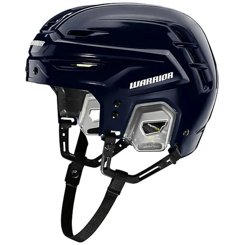 Warrior Alpha On Pro Navy Senior M Hockey Helmet