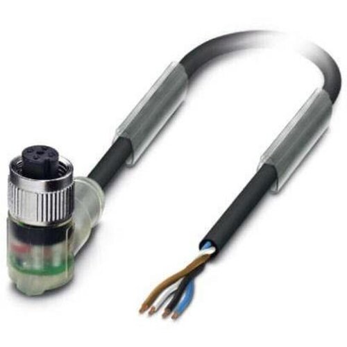 Phoenix Contact Kabel za senzorje in aktuatorje z navojem M12, 4p, 10 m SAC4P10,0PVC/M12FR3L, (20999969) Cene