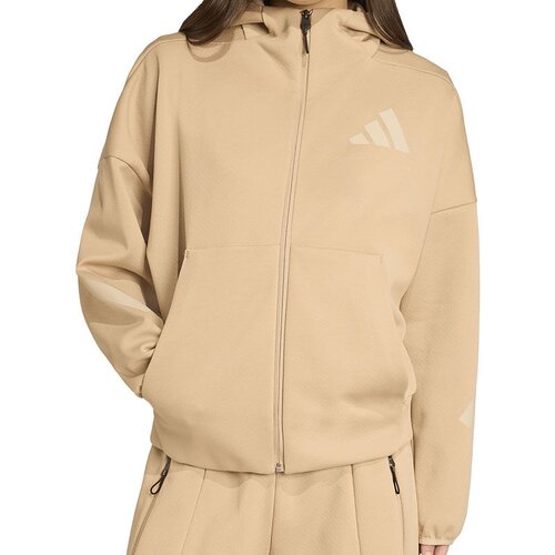 Adidas Ženski duks ZNE, Sa kapuljačom, Bež Cene