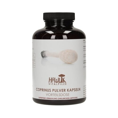 Hawlik Organski Coprinus prah u kapsulama - 250 kaps. Slike