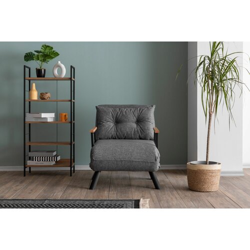 sando single - light grey light grey 1-Seat sofa-bed Slike