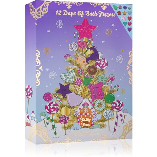 Revolution 12 Days Of Bath Fizzers Bath Fizzer Set kopalna bombica 1 ks za ženske Slike