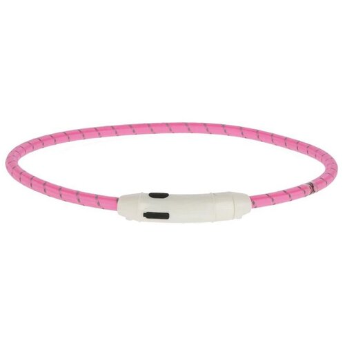 Kerbl Ogrlica za pse pink LedMaxiSafe Slike
