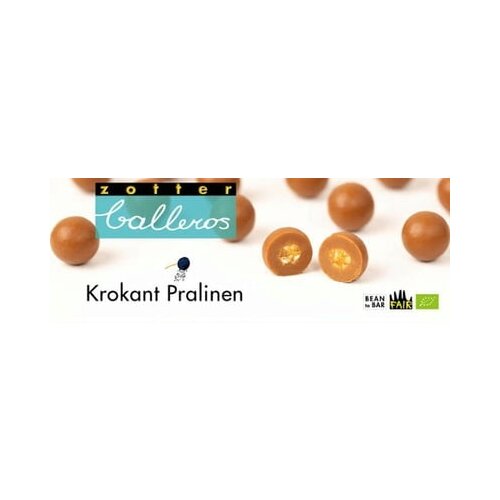Zotter Schokoladen Bio balleros krhke praline Cene