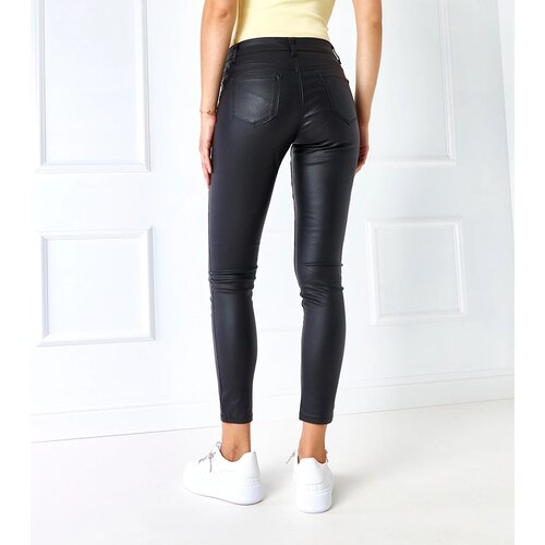 Gemre Black Waxed Miles Trousers Slike