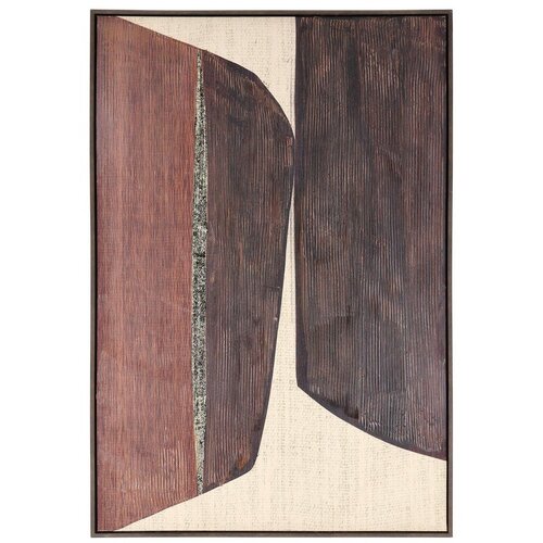 BIZZOTTO Tiskana/s ručno oslikanim elementima slika s okvirom/na platnu 83x123 cm Gallery – Cene