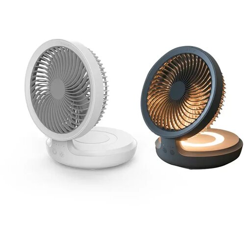 Bežični stoni ventilator sa noćnim svetlom 4000 mAh Cene