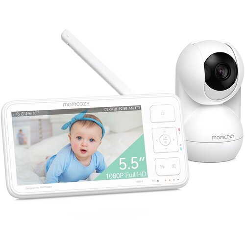 Momcozy BM014-WH12BA-A babyphone White Slike