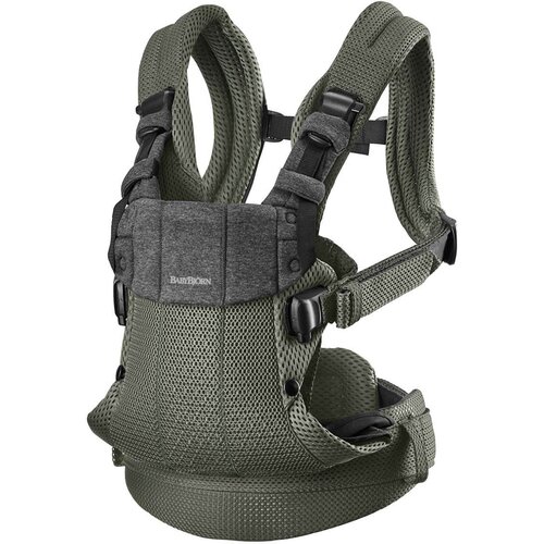 Baby Bjorn Kenguru 3D mesh Harmony dark green Slike