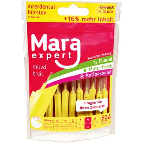 Mara Expert PREMIUM INTERDENTALNA ČETKICA ISO 4 ŽUTA a12 Cijene