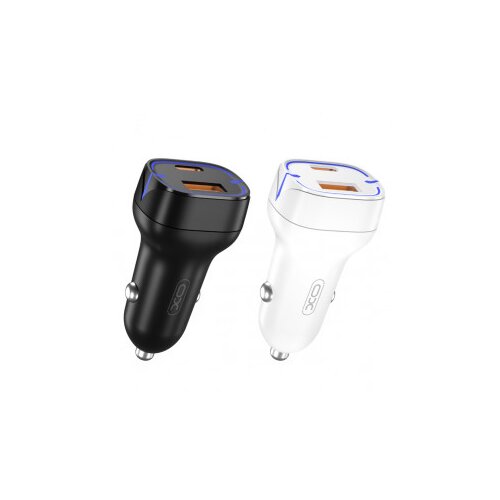XO auto punjač -CC37 usb+type-c 20W beli Cene