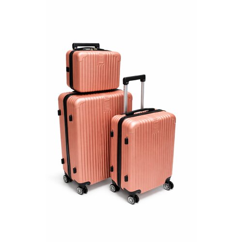  Set kofera R0287, 3 komada, Rose gold Cene