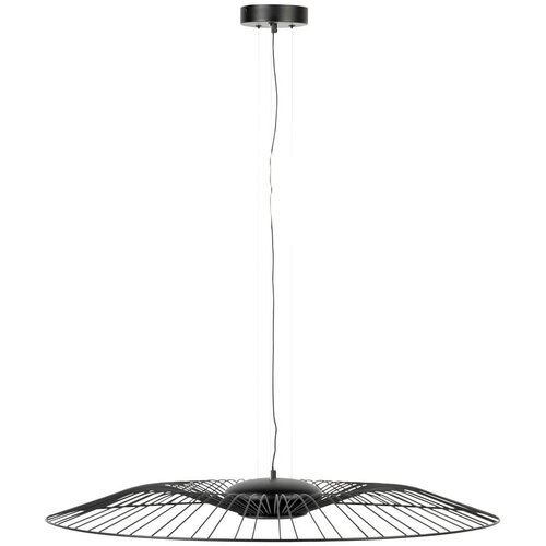 Zuiver črna led zatemnitvena viseča svetilka &amp;oslash; 90 cm spider Slike