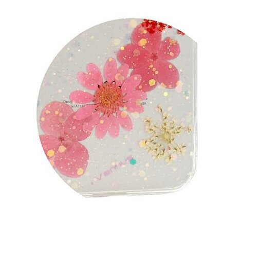 Toshiba Premium Real Flower silikonski ovitek za Samsung Galaxy A6 2018 A600 - prozoren Julija Slike