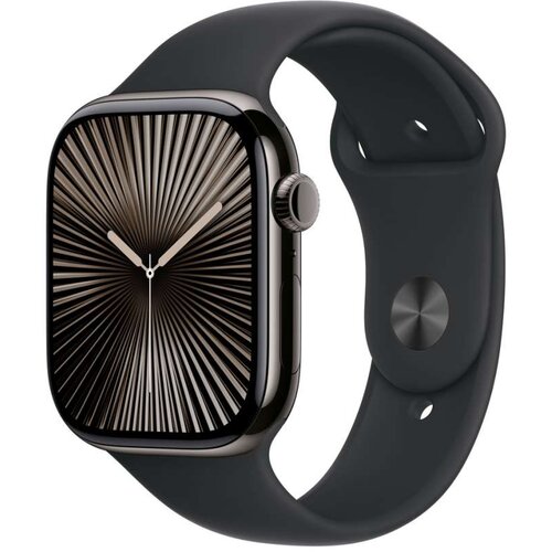 Apple Watch S10 Slate Titanium Sport Band Black - M/L GPS + Cellular 46mm MWYE3QF/A 2024 Cijene