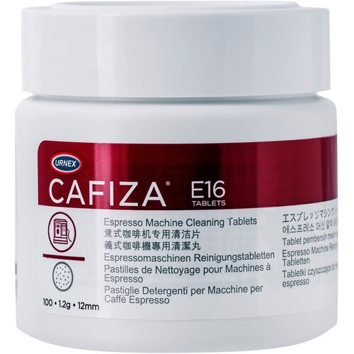 URNEX Cafiza E16 coffee machine cleaning tablets 100 pieces Slike