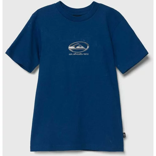 Quiksilver Otroška bombažna kratka majica CHROME LOGO