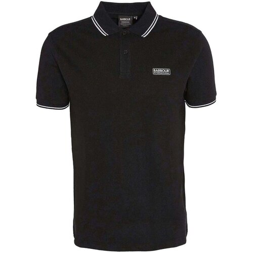 Barbour Evan Tipped Polo Shirt Black Crna Slike