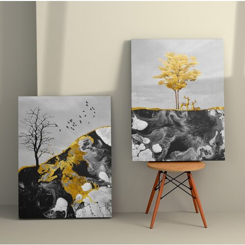 Wallity zidna dekoracija 2KNV4320, 70 x 100cm, 2 komada Cene