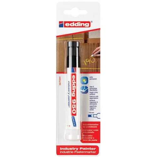 Marker INDUSTRIJSKI PAINTER PERMANENTNI 10MM EDDING 950/1 CRNI BLISTER Cijene