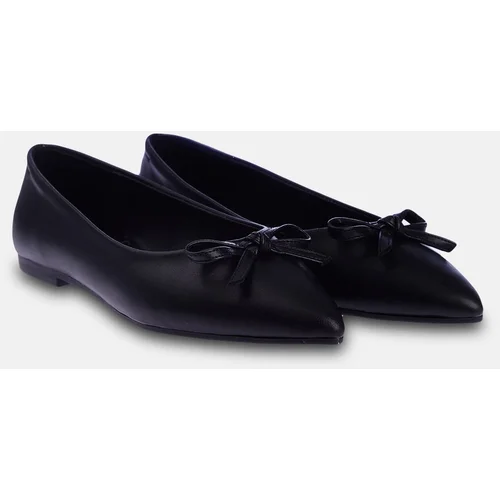 Trendyol Black Bow Pointed Toe Women's Ballerina