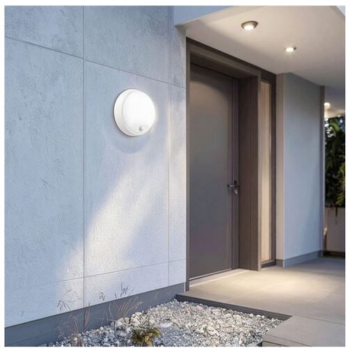  WO780-2 - led spolja&amp;scaron;nje svetlo sa senzorom 20 W/230 v IP65, prečnik 22 cm Slike