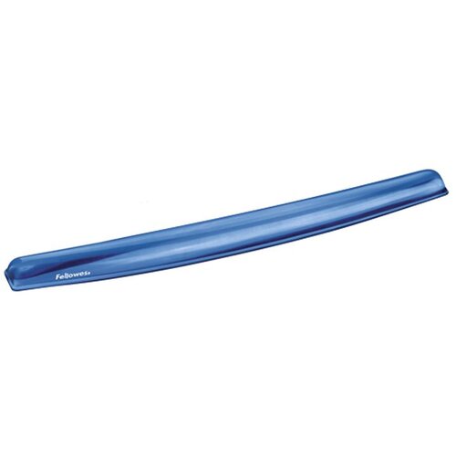 Fellowes Crystal Gel Keyboard Gel Wrist Support blue Cene