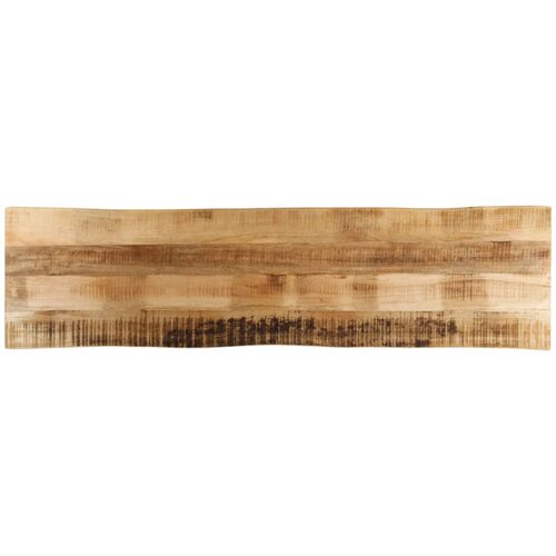 Stolna ploča sa živi rub 160x40x2,5cm masivno grubo drvo manga Cijene