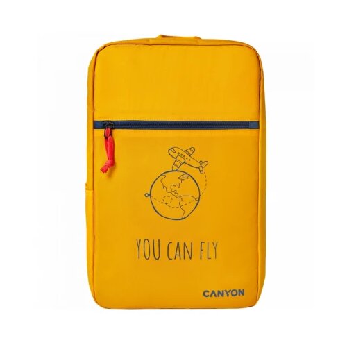 Canyon CSZ-03, cabin size backpack for 15.6'' laptop, polyester,yellow Cene