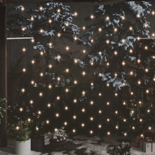  Božićna svjetlosna mreža topla bijela 3 x 3 m 306 LED