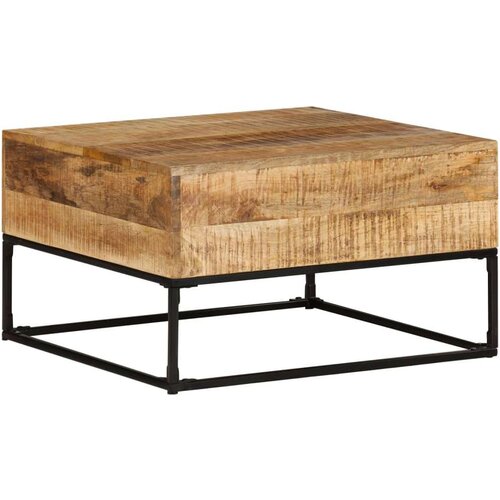 vidaXL stolić za kavu 68 x 68 x 41 cm od grubog drva manga Cene