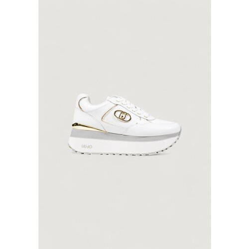 Liu Jo Modne superge MAXI WONDER PLUS 01 BF5011P0102 Bela Slike