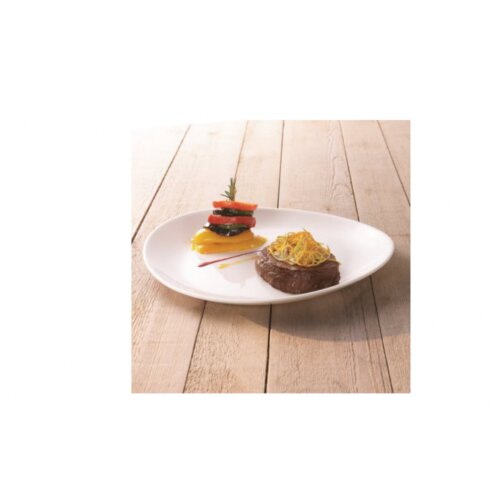 Olimp Sport Plitki ovalni tanjir beli Luminarc Frend’s time steak 30×26cm Cene