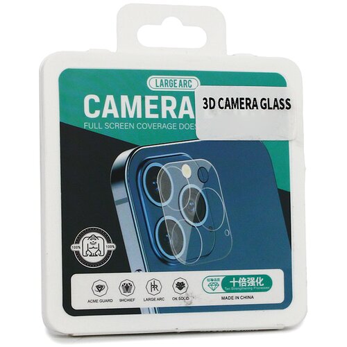 Zaštita kamere 3D full cover za iphone 11 6.1 transparent Slike