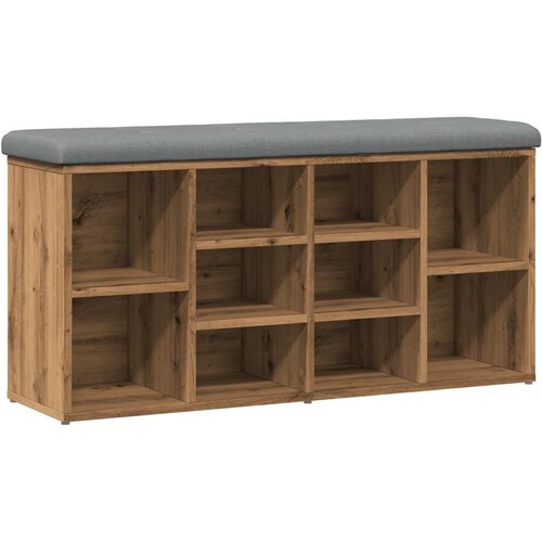 Maison Chic Klop za čevlje - Sedež za čevlje Artisan Oak 102x32x50 cm Inženirski les, (21776375) Cene