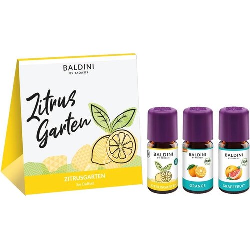 TAOASIS Baldini 3-dijelni mirisni set Citrus Garden&reg;, bio - 15 ml Cijene