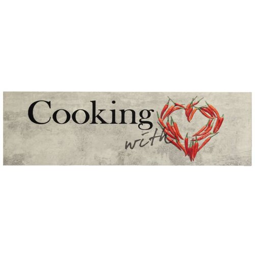 Maison Chic Kuhinjska Preproga, Rug pralna cooking 45x150 cm žamet, (22122030) Cene