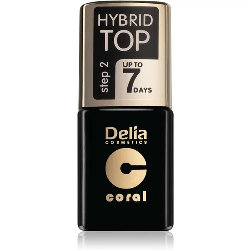 Delia Cosmetics Hybrid Gel završni gel lak za nokte 11 ml